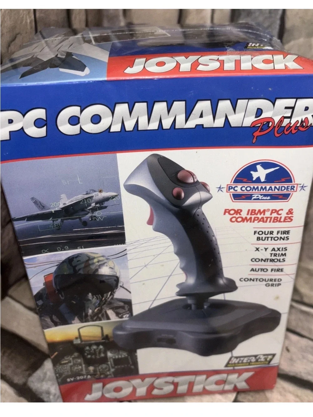 NEW Interact PC Commander Plus Joystick (model SV-207A) IBM PC & compatibles